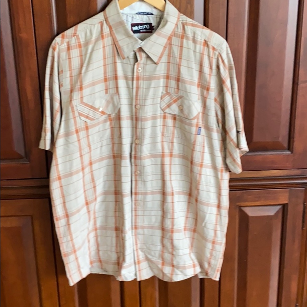 Men’s billabong short sleeve button down shirt